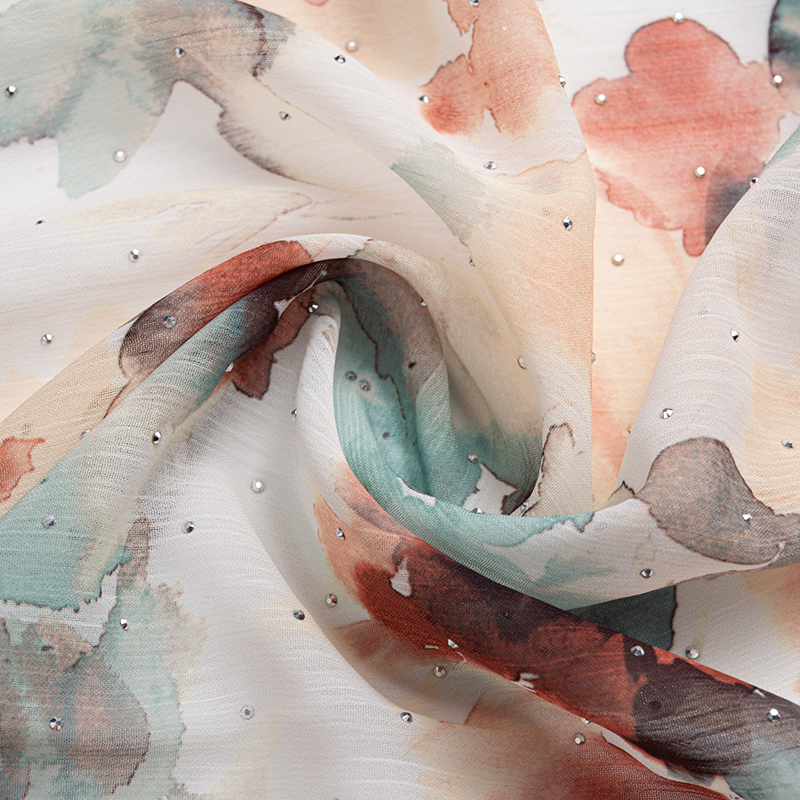 Sifonki, satiini, silkkijäljitelmä kodintekstiilit/pyjamakankaat